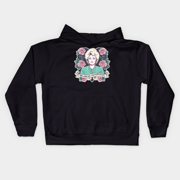 Blanche Devereaux Kids Hoodie by Trendsdk